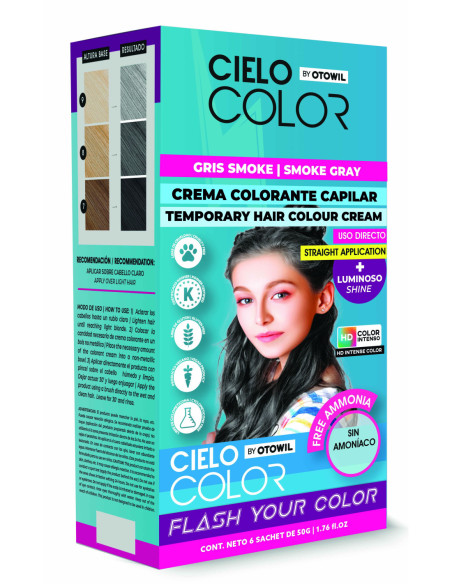 Cielo Color | Gris Smoke | Sobre x50grs.