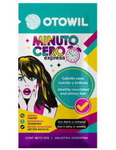 Minuto Cero - Mascara de Reparacion Capilar | Sobre x 25 grs.