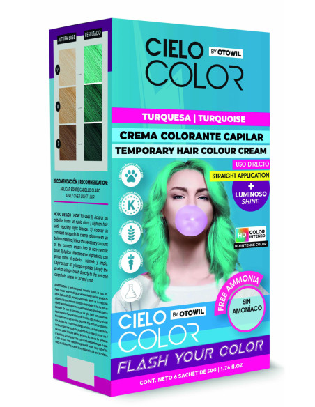 Cielo Color | Turquesa | Sobre x50grs.