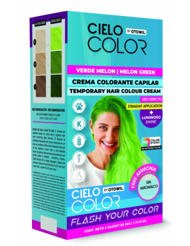 Cielo Color | Verde Melon | Sobre x50grs.