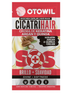 Cicatrihair - Keratina y Argan | Sobre x 25 grs. 