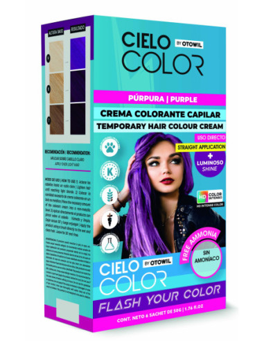 Cielo Color | Purpura | Sobre x50grs.