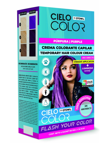 Cielo Color | Purpura | Sobre x50grs.