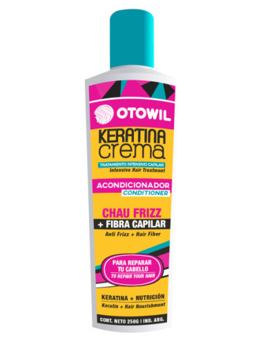 Keratina en Crema - Acondicionador | Frasco x 250 grs.