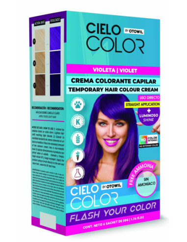 Cielo Color | Violeta | Sobre x50grs.