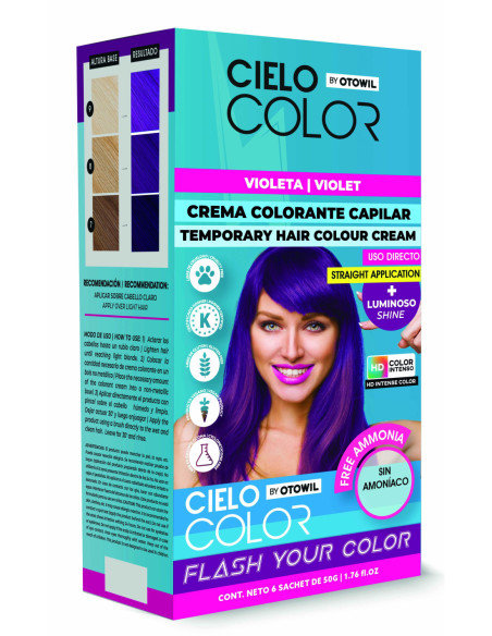 Cielo Color | Violeta | Sobre x50grs.