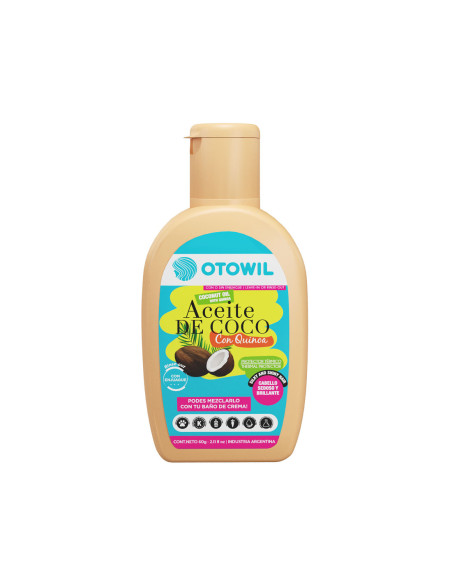 Aceite de Coco con Quinoa | Frasco x 60 grs.