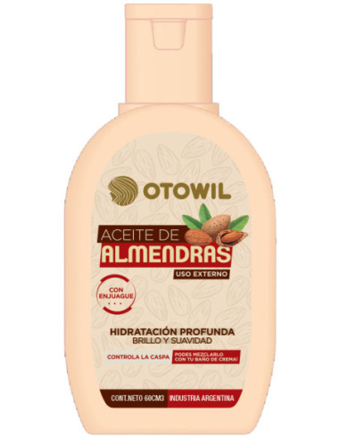 Aceite de Almendras | Frasco x 60 ml.