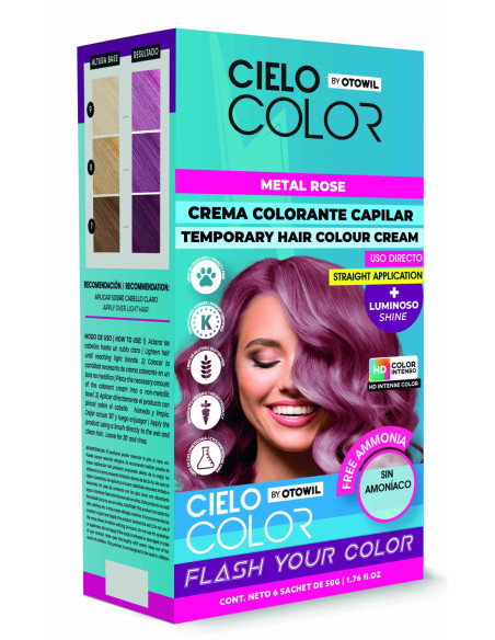 Cielo Color | Metal Rose | Sobre x50grs.