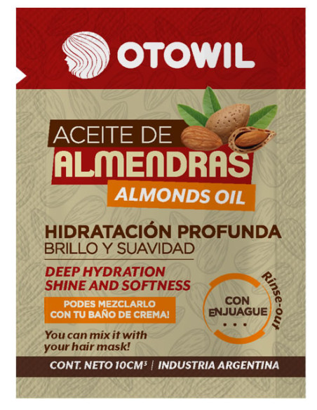 Aceite de Almendras | Sobre x 10 ml.