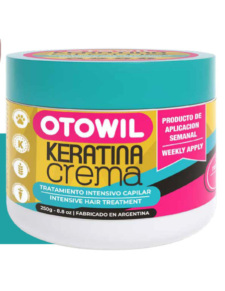 Keratina en Crema - Tratamiento Reparador | Pote x 250 grs.