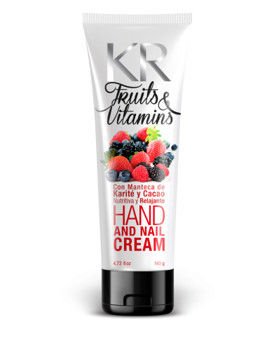 KR Fruits & Vitamin Red Fruits Hands & Nails Cream 140 gr