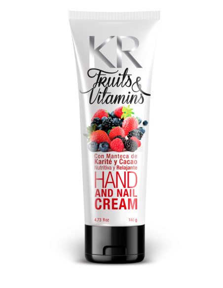 KR Fruits & Vitamin Red Fruits Hands & Nails Cream 140 gr