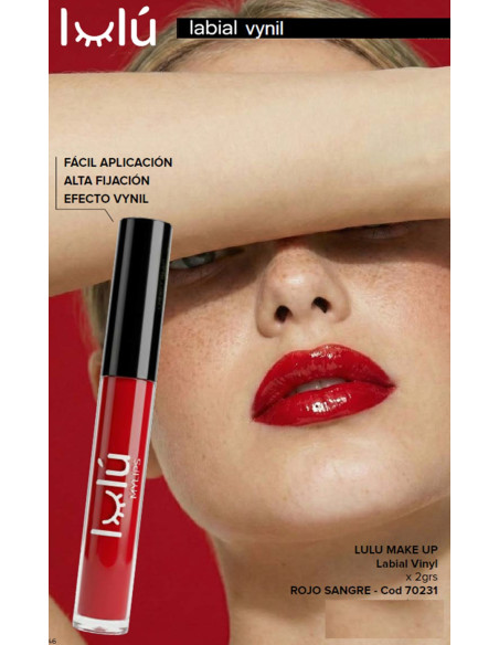 Brillo Vinyl x 2 grs T1 Rojo Sangre