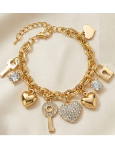 Pulsera Pandora Charm Gold