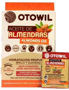 Aceite de Almendras Caja x 48  Sobres x 10 ml c/u