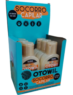Socorro capilar - Tratamiento - Frasco 60 g caja exhibidora x 6 u