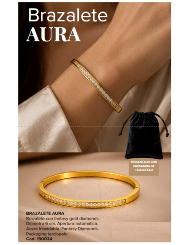 Brazalete Aura Gold