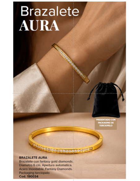 Brazalete Aura Gold