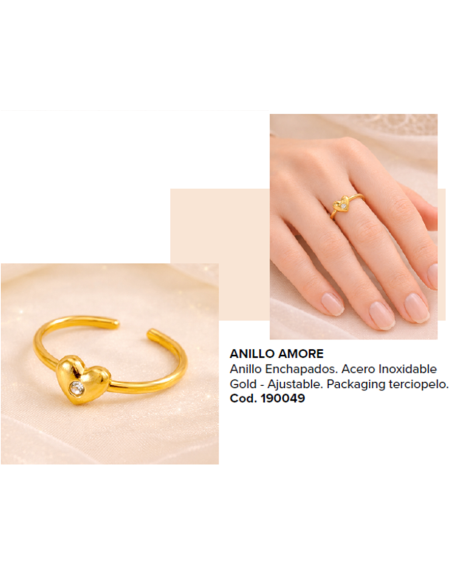 Anillo Amore Gold