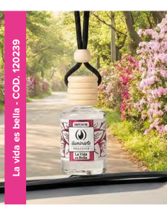 Difusor para Auto Iluminarte La Vida es Bella 10 ml