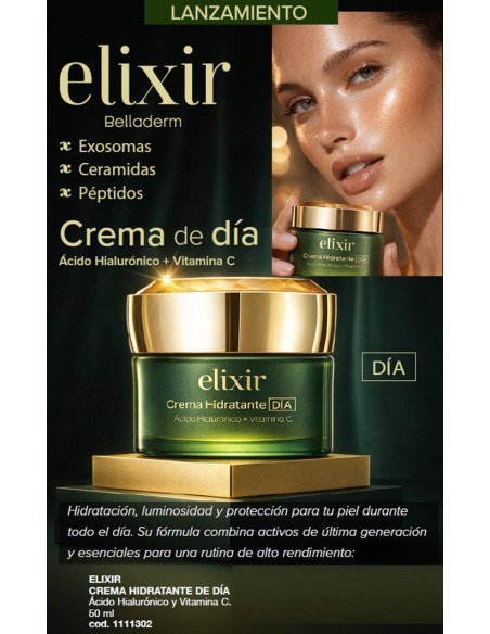 Crema Hidratante de Dia  - Acido Hialuronico y Vitamina C x 50ml