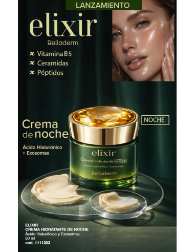 Crema Hidratante de Nochel - Acido Hialuronico y Exosomas  x 50ml 