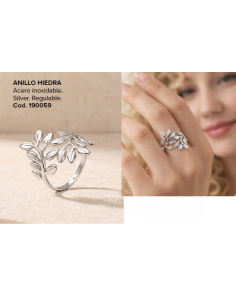 Anillo Hiedra Silver