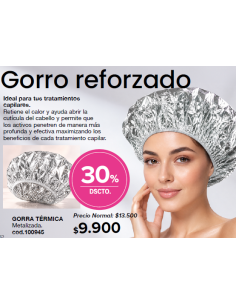 Gorro Metalizado Reforzado