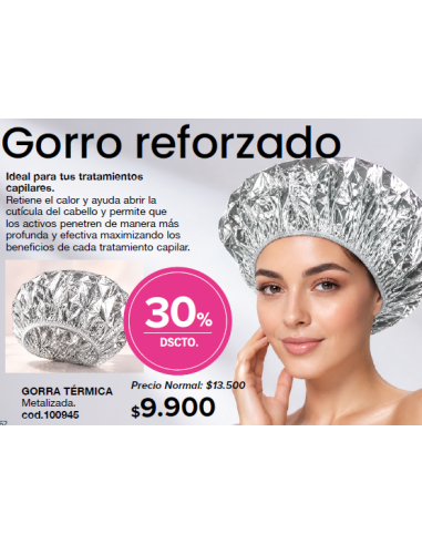 Gorro Metalizado Reforzado