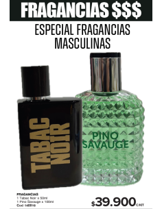 KIT Fragancias x2 (Tabac + Pino)