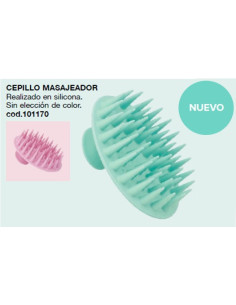 Cepillo masajeador de Silicona