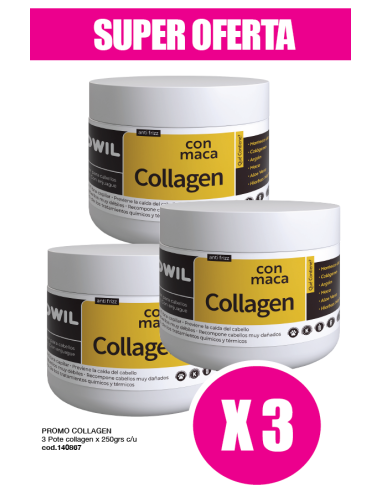 KIT x 3 Collagen x 250 c/u