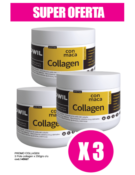 KIT x 3 Collagen x 250 c/u