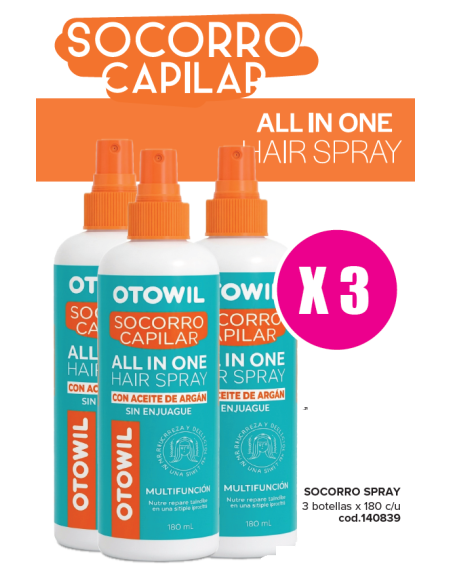 KIT x 3 Socorro - All In One Spray - Frasco x 180 ml
