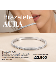 Brazalete Aura Silver