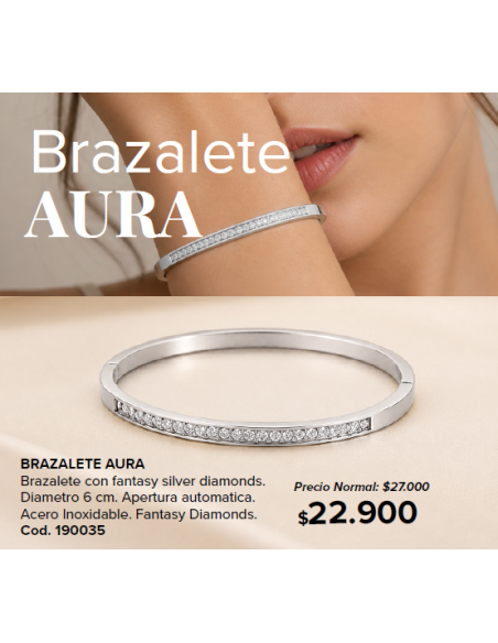 Brazalete Aura Silver