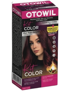 Kit Simple - Argan |5.66 Muy Rojo Oscuro + Doble Oxidante 20 Vol + Puntitas Fashion + Guantes 2