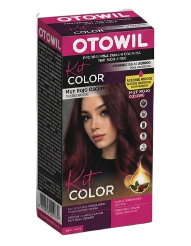 Kit Simple - Argan |5.66 Muy Rojo Oscuro + Doble Oxidante 20 Vol + Puntitas Fashion + Guantes