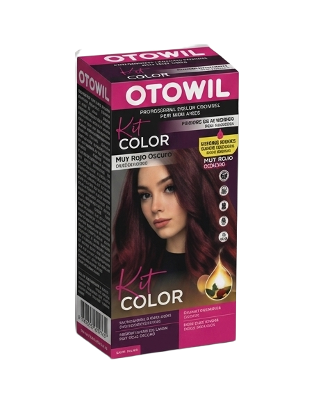 Kit Simple - Argan |5.66 Muy Rojo Oscuro + Doble Oxidante 20 Vol + Puntitas Fashion + Guantes