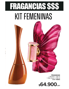 KIT Fragancias x2 (BOMBA! + KNZ Amor)