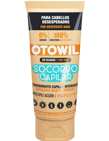 Socorro Capilar - Tratamiento Sin Enjuague | Pomo x 120 grs