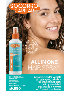 Socorro capilar - All In One Spray - Frasco x 180 ml 2