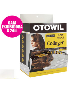 Otowil Collagen -Caja x 24 sobres - Tratamiento capilar con maca sobre x 20 g