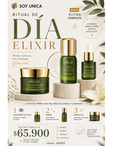 KIT Belladerm Elixir Rutina Dia
