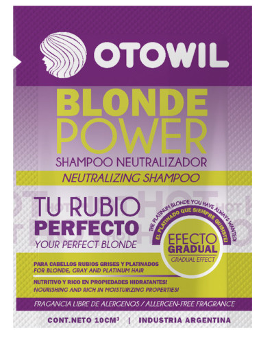 Blonde Power Shampoo | Sobre x 10 grs. 