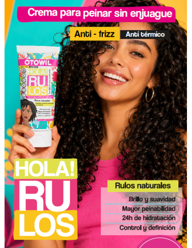 Crema para Peinar Rulos Naturales pomo x 120 g