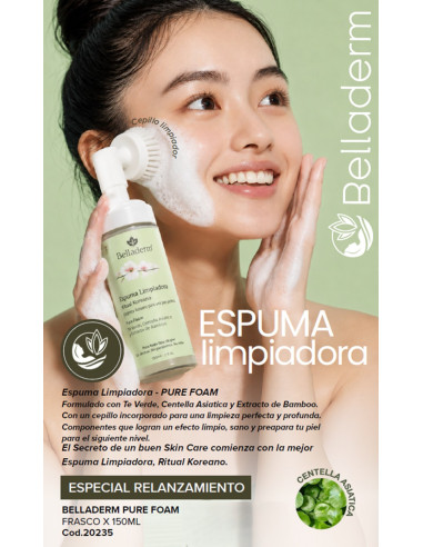 Belladerm Espuma Limpiadora 150 ml